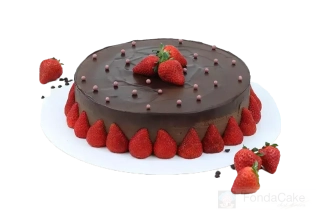 Torta základná Čokoládovo Jahodová
